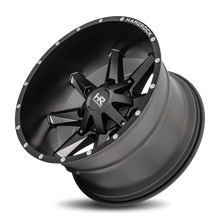 Load image into Gallery viewer, Aluminum Wheels Hardcore 20x12 8x165.1 -44 125.2 Satin Black Milled Hardrock Offroad