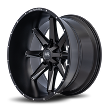 Load image into Gallery viewer, Aluminum Wheels Hardcore 26x14 8x170 -76 125.2 Satin Black Milled Hardrock Offroad