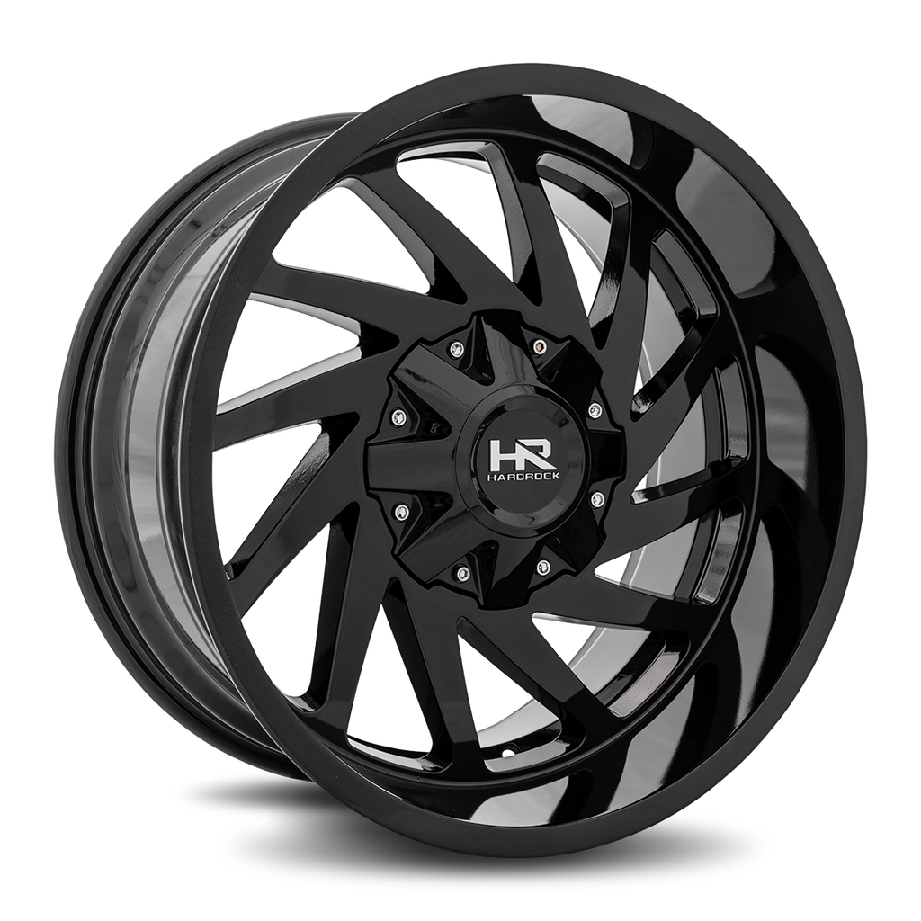 Aluminum Wheels Crusher 20x10 6x135/139.7 -19 108 Gloss Black Hardrock Offroad