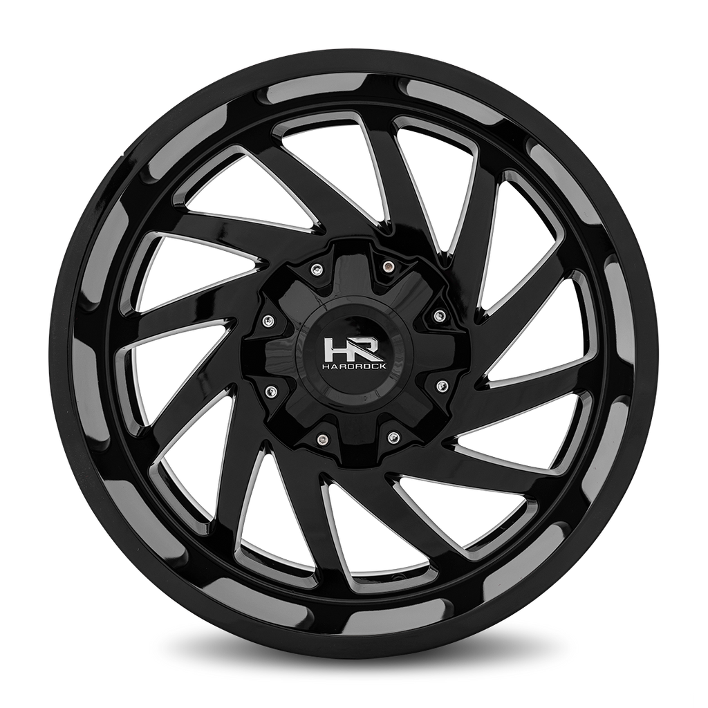 Aluminum Wheels Crusher 20x10 5x127/139.7 -19 87 Gloss Black Hardrock Offroad