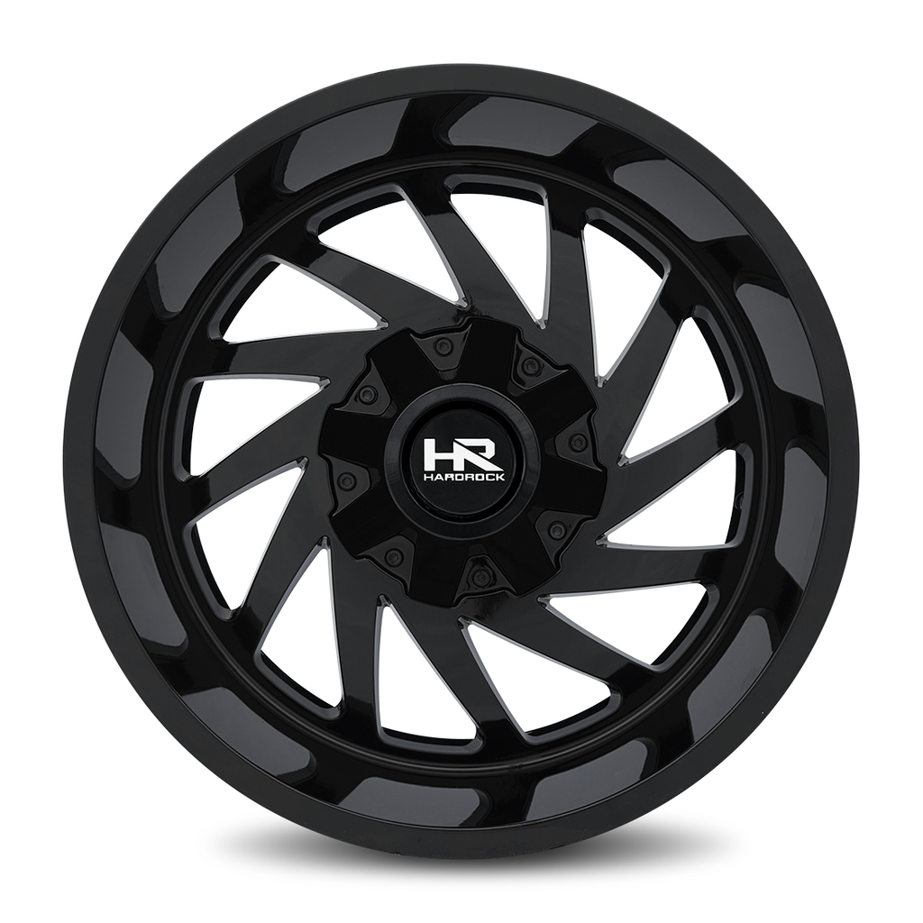 Aluminum Wheels Crusher 20x12 6x135/139.7 -44 87 Gloss Black Hardrock Offroad