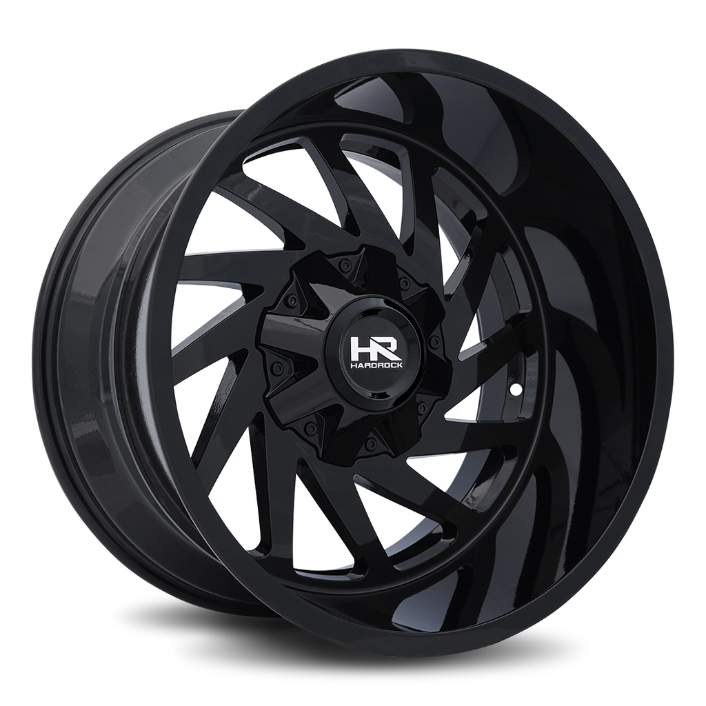 Aluminum Wheels Crusher 20x12 6x135/139.7 -44 87 Gloss Black Hardrock Offroad