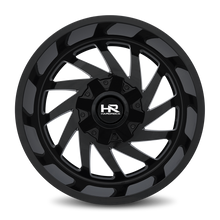 Load image into Gallery viewer, Aluminum Wheels Crusher 20x12 5x127/139.7 -44 87 Gloss Black Hardrock Offroad