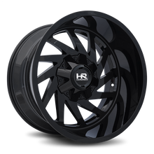 Load image into Gallery viewer, Aluminum Wheels Crusher 20x12 5x127/139.7 -44 87 Gloss Black Hardrock Offroad