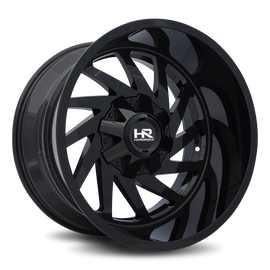 Aluminum Wheels Crusher 20x12 5x150/139.7 -44 110.3 Gloss Black Hardrock Offroad