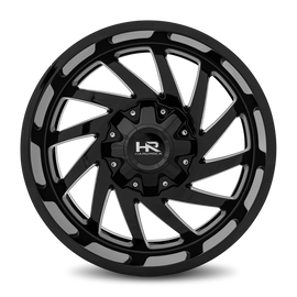 Aluminum Wheels Crusher 20x9 8x170 0 125.2 Gloss Black Hardrock Offroad