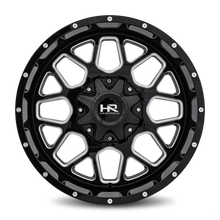 Load image into Gallery viewer, Aluminum Wheels Gunner 20x10 6x135/139.7 -19 108 Gloss Black Milled Hardrock Offroad