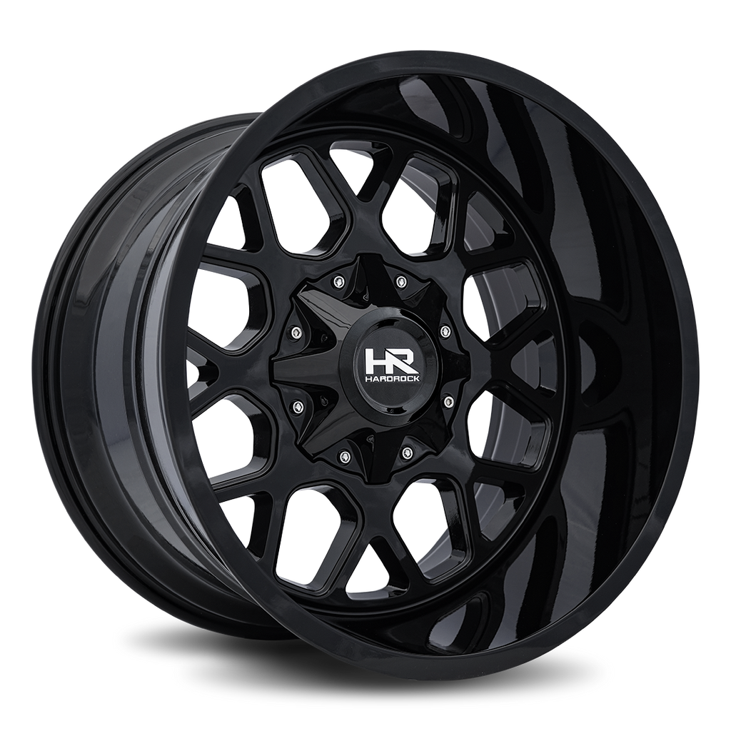 Aluminum Wheels Gunner 20x12 6x135/139.7 -44 108 Gloss Black Hardrock Offroad