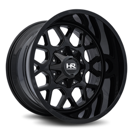 Aluminum Wheels Gunner 20x12 5x127/139.7 -44 87 Gloss Black Hardrock Offroad
