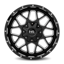 Load image into Gallery viewer, Aluminum Wheels Gunner 20x9 6x135/139.7 0 108 Gloss Black Milled Hardrock Offroad