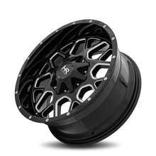 Load image into Gallery viewer, Aluminum Wheels Gunner 20x9 5x127/139.7 0 87 Gloss Black Milled Hardrock Offroad