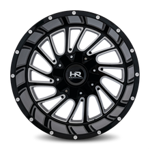 Load image into Gallery viewer, Aluminum Wheels Overdrive 20x12 6x135/139.7 -51 108 Gloss Black Milled Hardrock Offroad