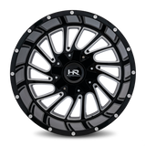 Aluminum Wheels Overdrive 20x12 6x135/139.7 -51 108 Gloss Black Milled Hardrock Offroad