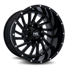 Load image into Gallery viewer, Aluminum Wheels Overdrive 20x12 5x127/139.7 -51 87 Gloss Black Hardrock Offroad