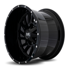 Load image into Gallery viewer, Aluminum Wheels Overdrive 20x12 5x127/139.7 -51 87 Gloss Black Hardrock Offroad