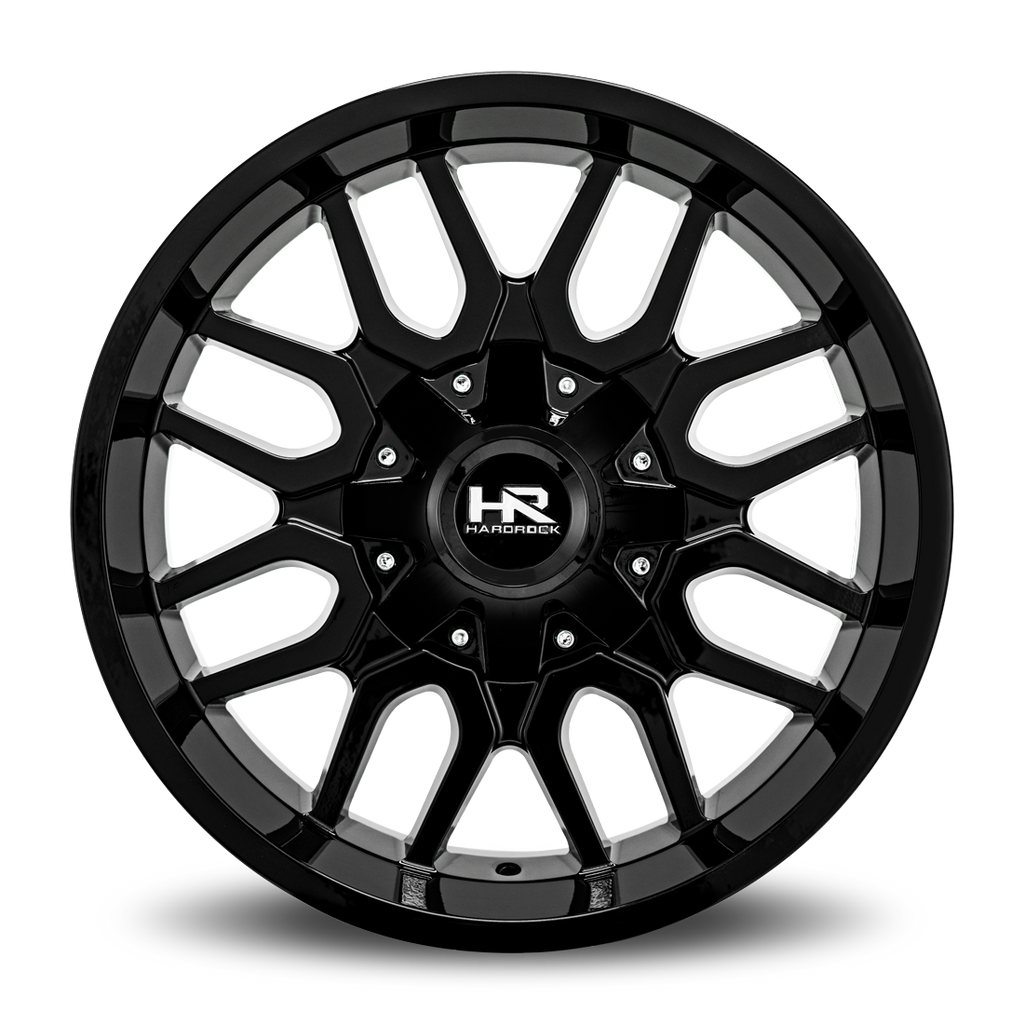 Aluminum Wheels Commander 20x10 6x135/139.7 -19 108 Gloss Black Hardrock Offroad