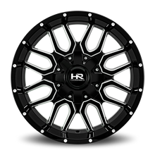 Load image into Gallery viewer, Aluminum Wheels Commander 20x10 6x135/139.7 -19 108 Gloss Black Milled Hardrock Offroad