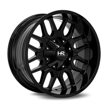 Load image into Gallery viewer, Aluminum Wheels Commander 20x10 6x135/139.7 -19 108 Gloss Black Hardrock Offroad