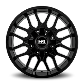Aluminum Wheels Commander 20x10 8x165.1 -19 125.2 Gloss Black Hardrock Offroad