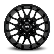 Load image into Gallery viewer, Aluminum Wheels Commander 20x12 6x135/139.7 -51 108 Gloss Black Hardrock Offroad