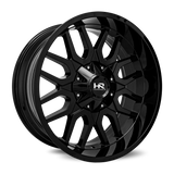 Aluminum Wheels Commander 22x10 6x135/139.7 -19 108 Gloss Black Hardrock Offroad