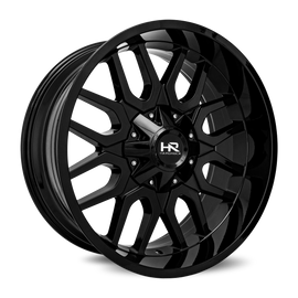 Aluminum Wheels Commander 22x10 5x127/139.7 -19 108 Gloss Black Hardrock Offroad