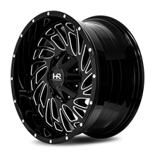 Load image into Gallery viewer, Aluminum Wheels Attack 20x10 6x135/139.7 -19 108 Gloss Black Milled Hardrock Offroad