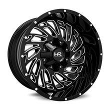 Load image into Gallery viewer, Aluminum Wheels Attack 20x12 6x135/139.7 -51 108 Gloss Black Milled Hardrock Offroad