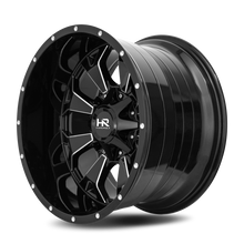 Load image into Gallery viewer, Aluminum Wheels Devastator 20x10 5x127/139.7 -19 87 Gloss Black Milled Hardrock Offroad