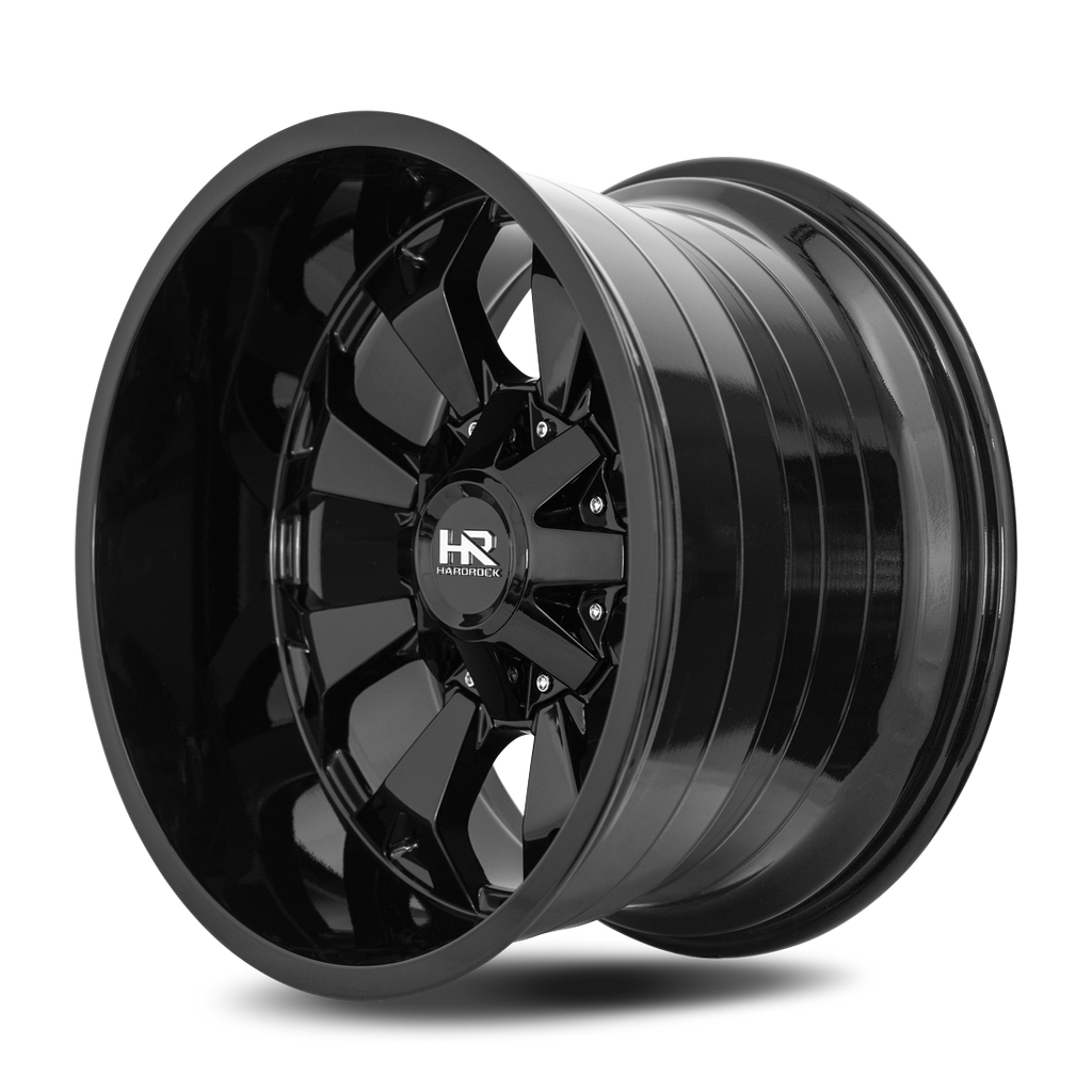 Aluminum Wheels Devastator 20x10 5x127/139.7 -19 87 Gloss Black Hardrock Offroad