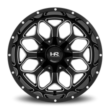 Load image into Gallery viewer, Aluminum Wheels Indestructible 20x10 6x135/139.7 -19 108 Gloss Black Milled Hardrock Offroad