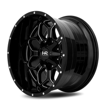 Load image into Gallery viewer, Aluminum Wheels Indestructible 20x10 6x135/139.7 -19 108 Gloss Black Milled Hardrock Offroad