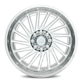 Aluminum Wheels H905 22x12 5x127 -51 78.1 Polish - Left Hand Hardrock Offroad
