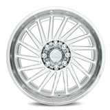 Aluminum Wheels H905 22x12 5x127 -51 78.1 Polish - Left Hand Hardrock Offroad