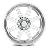 Aluminum Wheels H906 22x12 6x135 -51 87.1 Polish Hardrock Offroad