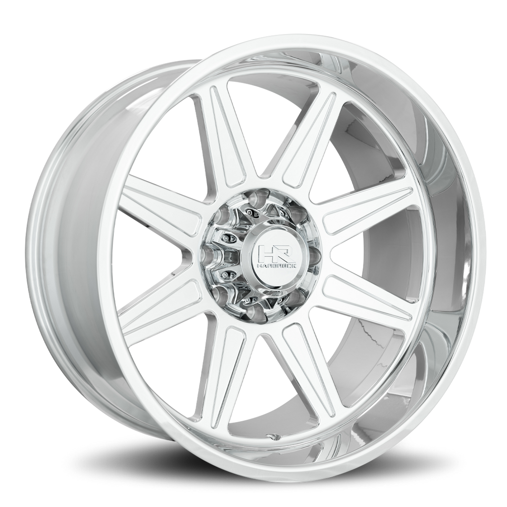 Aluminum Wheels H906 22x12 8x170 -51 125.2 Polish Hardrock Offroad