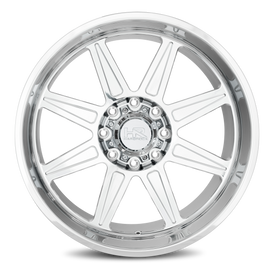 Aluminum Wheels H906 22x12 8x180 -51 124.3 Polish Hardrock Offroad