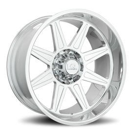 Aluminum Wheels H906 24x12 6x135 -51 87.1 Polish Hardrock Offroad