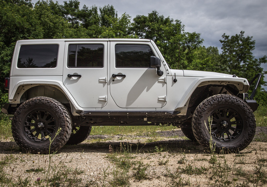 Jeep Wrangler JK 4 Door Rocker Guard - CrawlTek Revolution