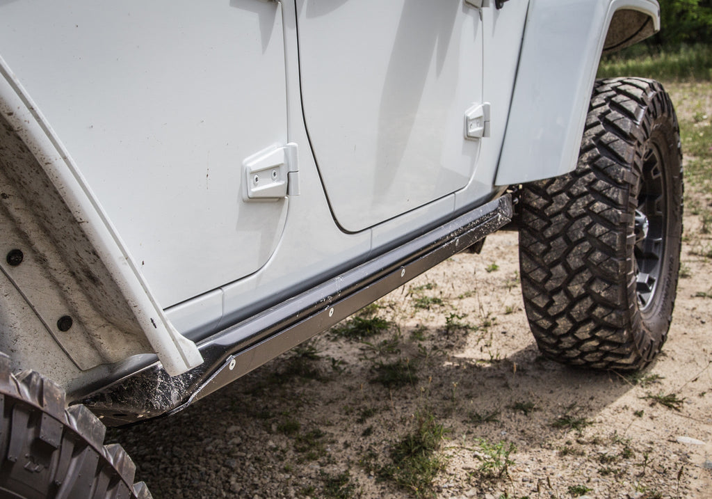 Jeep Wrangler JK 4 Door Rocker Guard - CrawlTek Revolution