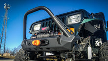 Load image into Gallery viewer, Jeep Wrangler CJ/YJ/TJ Pyro Stubby Front Bumper - Flat Top Stinger - CrawlTek Revolution