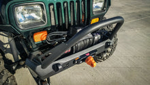 Load image into Gallery viewer, Jeep Wrangler CJ/YJ/TJ Pyro Stubby Front Bumper - Flat Top Stinger - CrawlTek Revolution