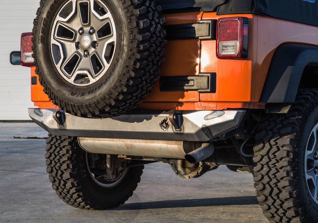 Jeep Wrangler JK Inferno Rear Bumper - CrawlTek Revolution