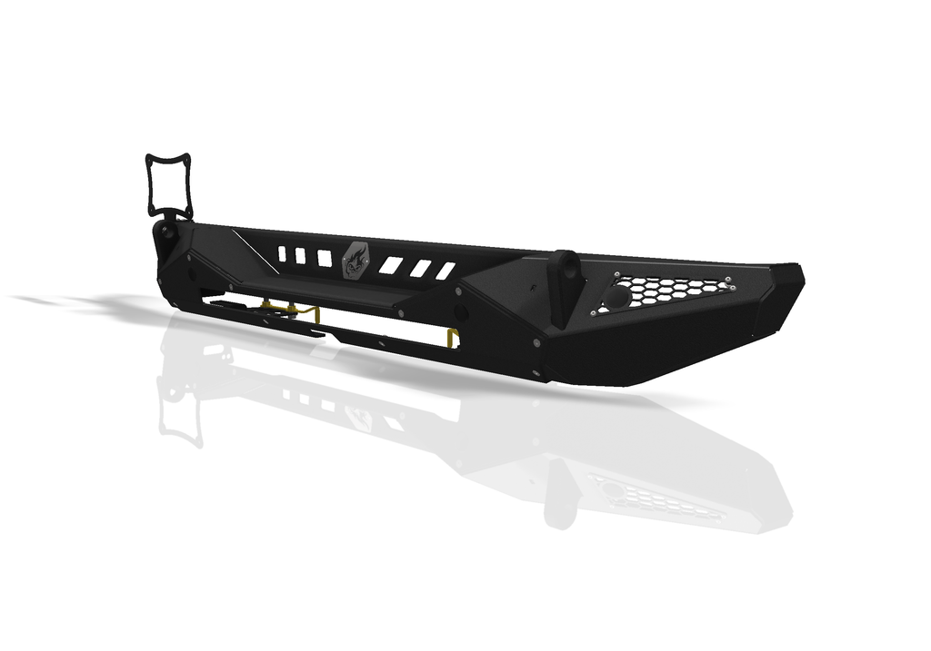 Jeep Wrangler JL Blaze Rear Bumper - 30" Light Bar - CrawlTek Revolution