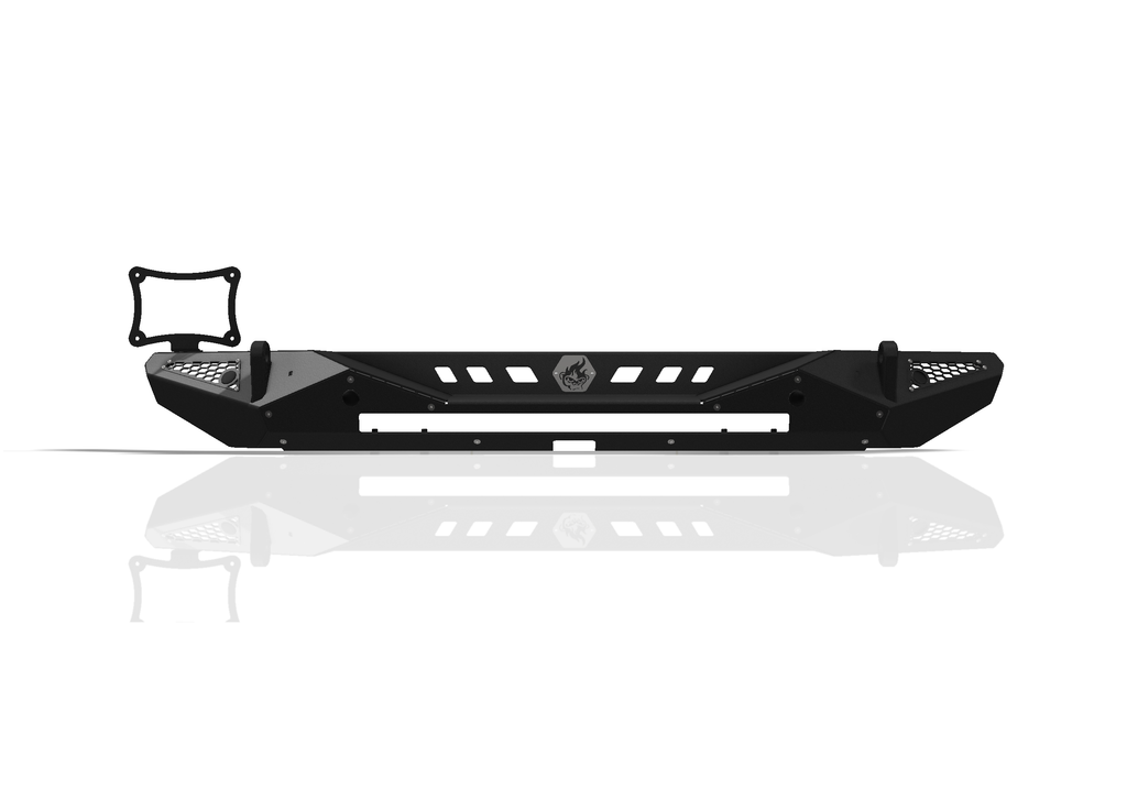 Jeep Wrangler JL Blaze Rear Bumper - 30" Light Bar - CrawlTek Revolution