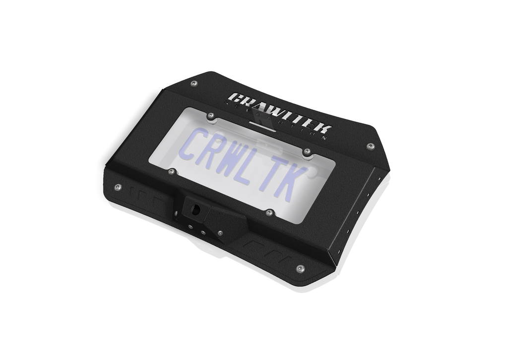 Jeep Wrangler JL Tailgate Plate + Camera Relocation - CrawlTek Revolution