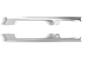 Jeep Wrangler JL 4 Door Aluminum Rocker Body Cladding - CrawlTek Revolution