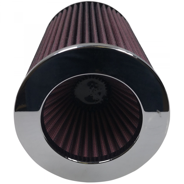 Air Filter For Intake Kits 75-3025-1,75-3017-2 Oiled Cotton Cleanable Red