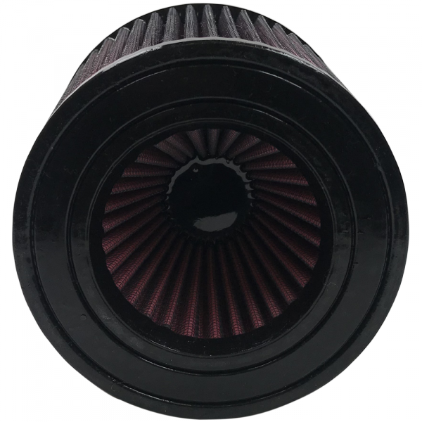 Air Filter For Intake Kits 75-2557 Oiled Cotton Cleanable 7 Inch Red