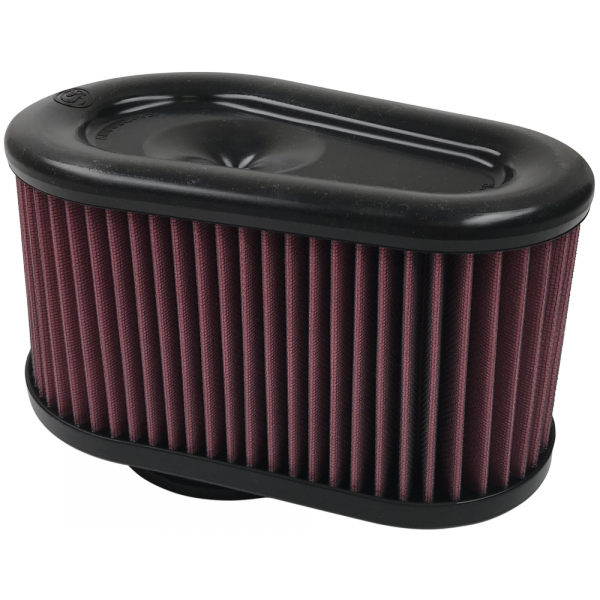 Air Filter For Intake Kits 75-5086,75-5088,75-5089 Oiled Cotton Cleanable Red